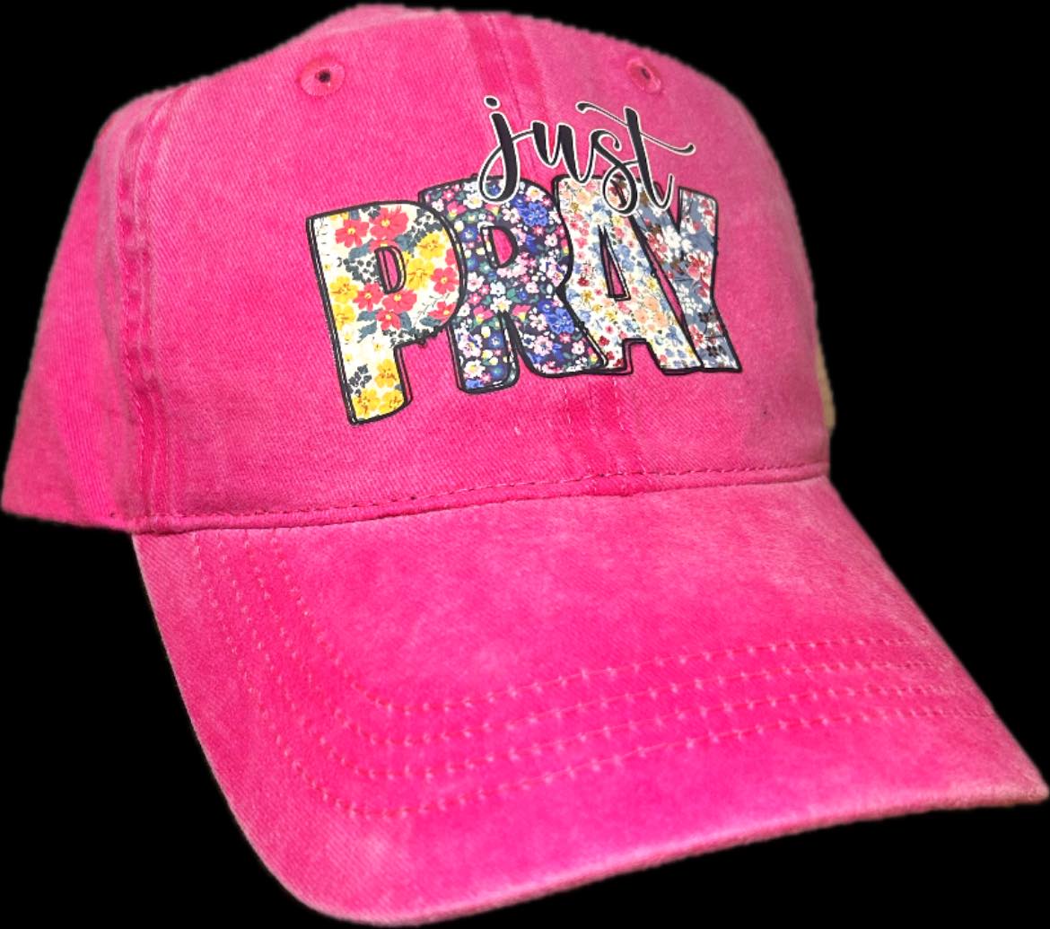 Just Pray baseball Cap