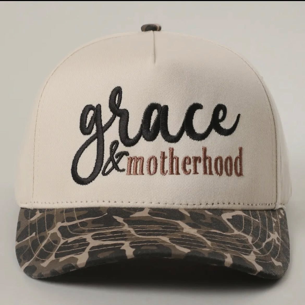Cheetah Print Grace & Motherhood Hat