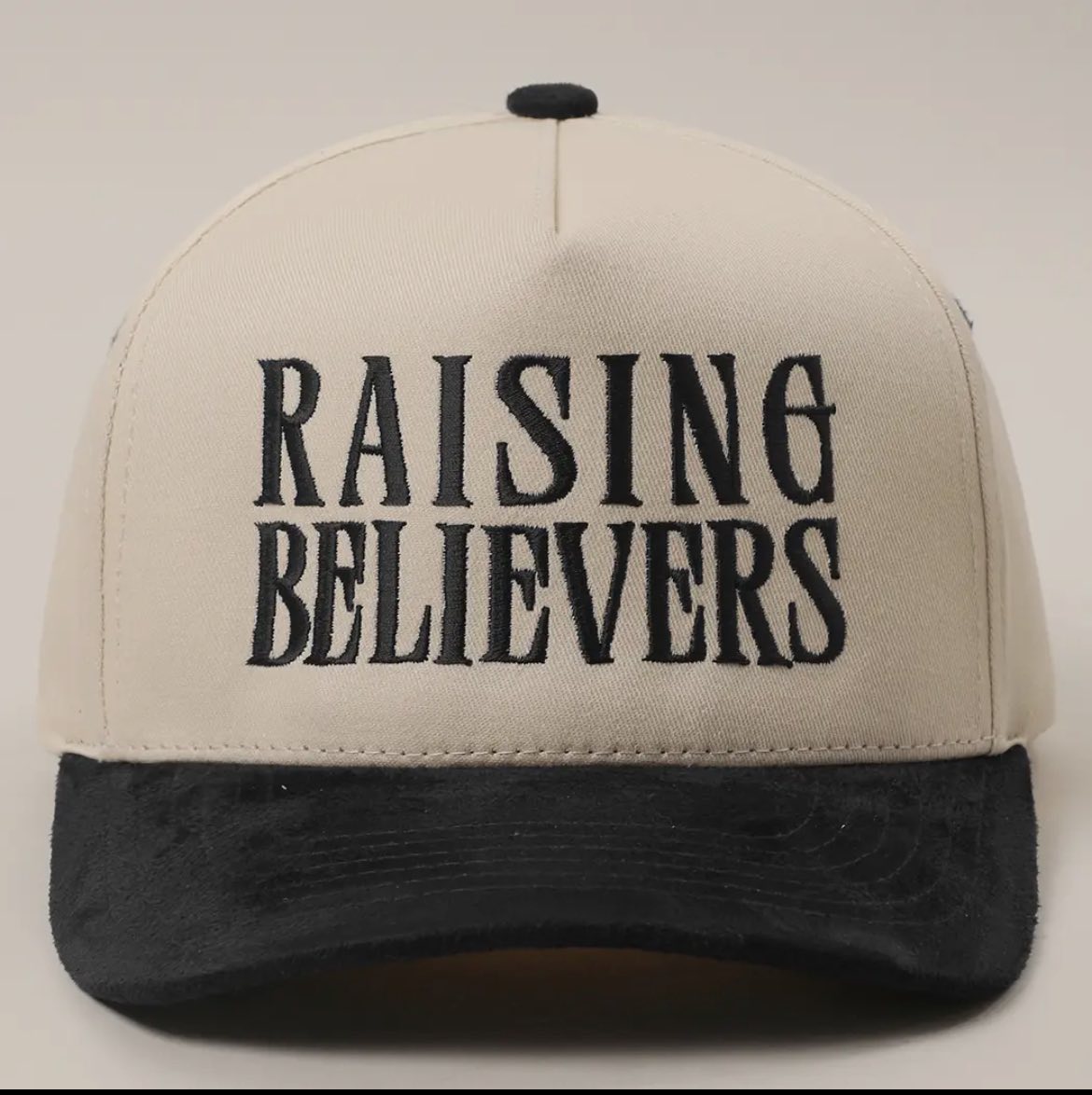 Suede Black Raising Believers Hat