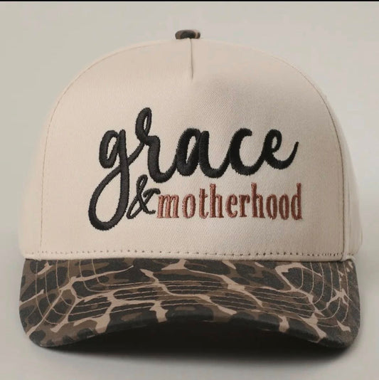 Cheetah Print Grace & Motherhood Hat
