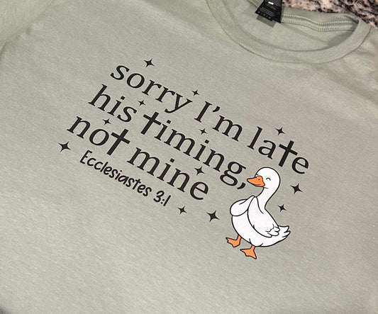 His Timing T-Shirt