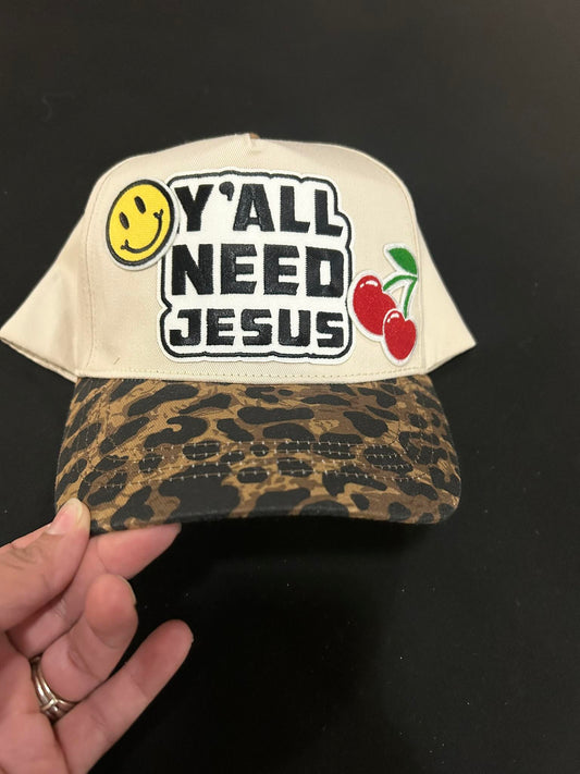 Yall need Jesus Patch Hat